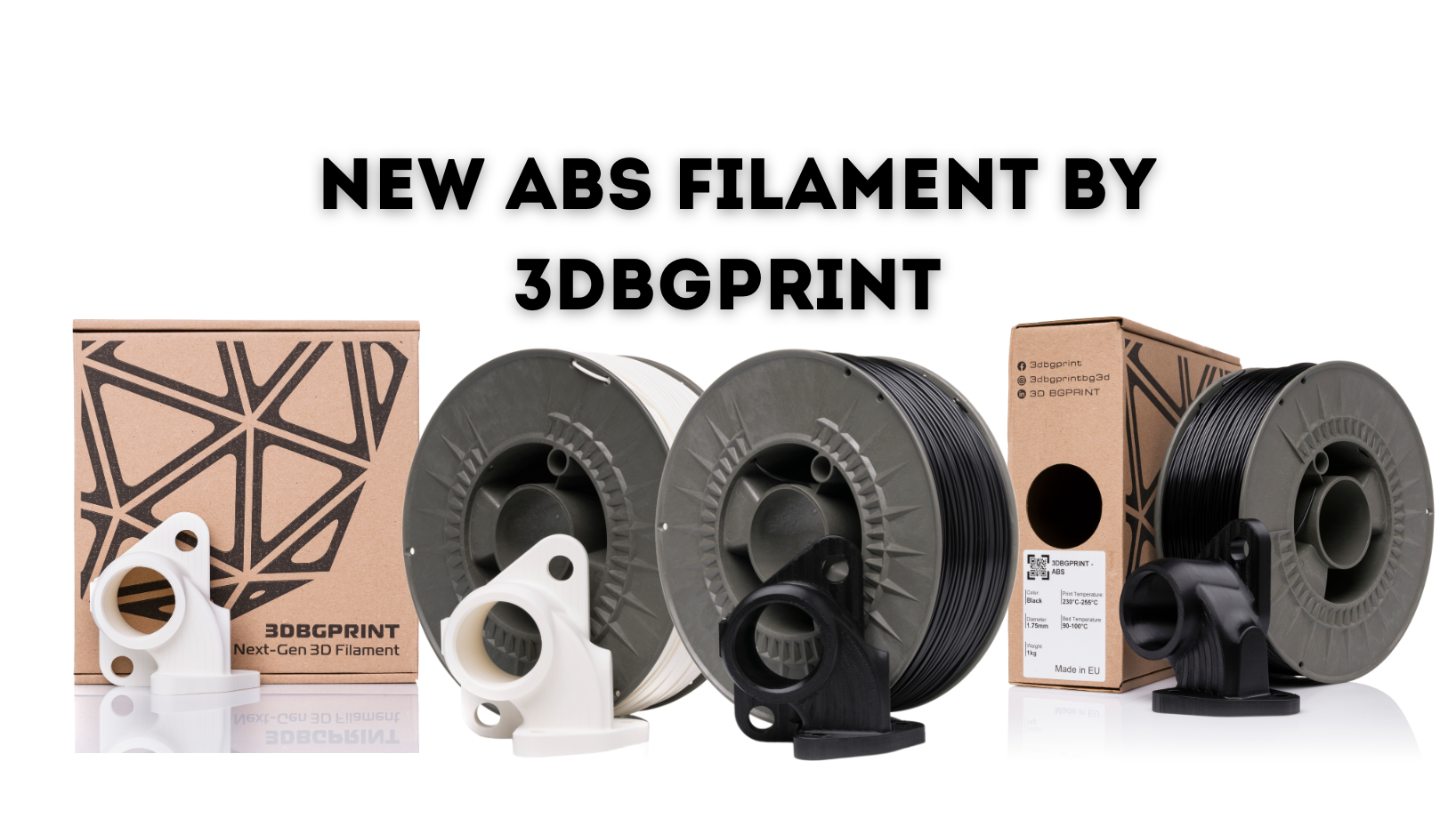 3DBGPRINT introduces a new product line of ABS filament for professional 3D printing