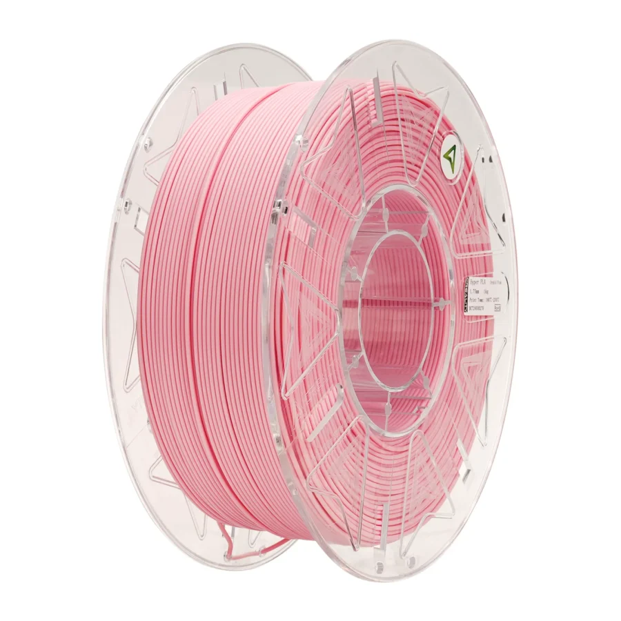 Хоризонтален изглед на макара Creality RFID Hyper PLA – подходящ за 3D принтиране до 600 mm/s, цвят орхидея